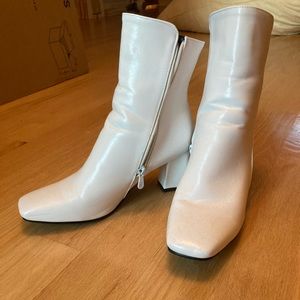 White Go Go Boots!
